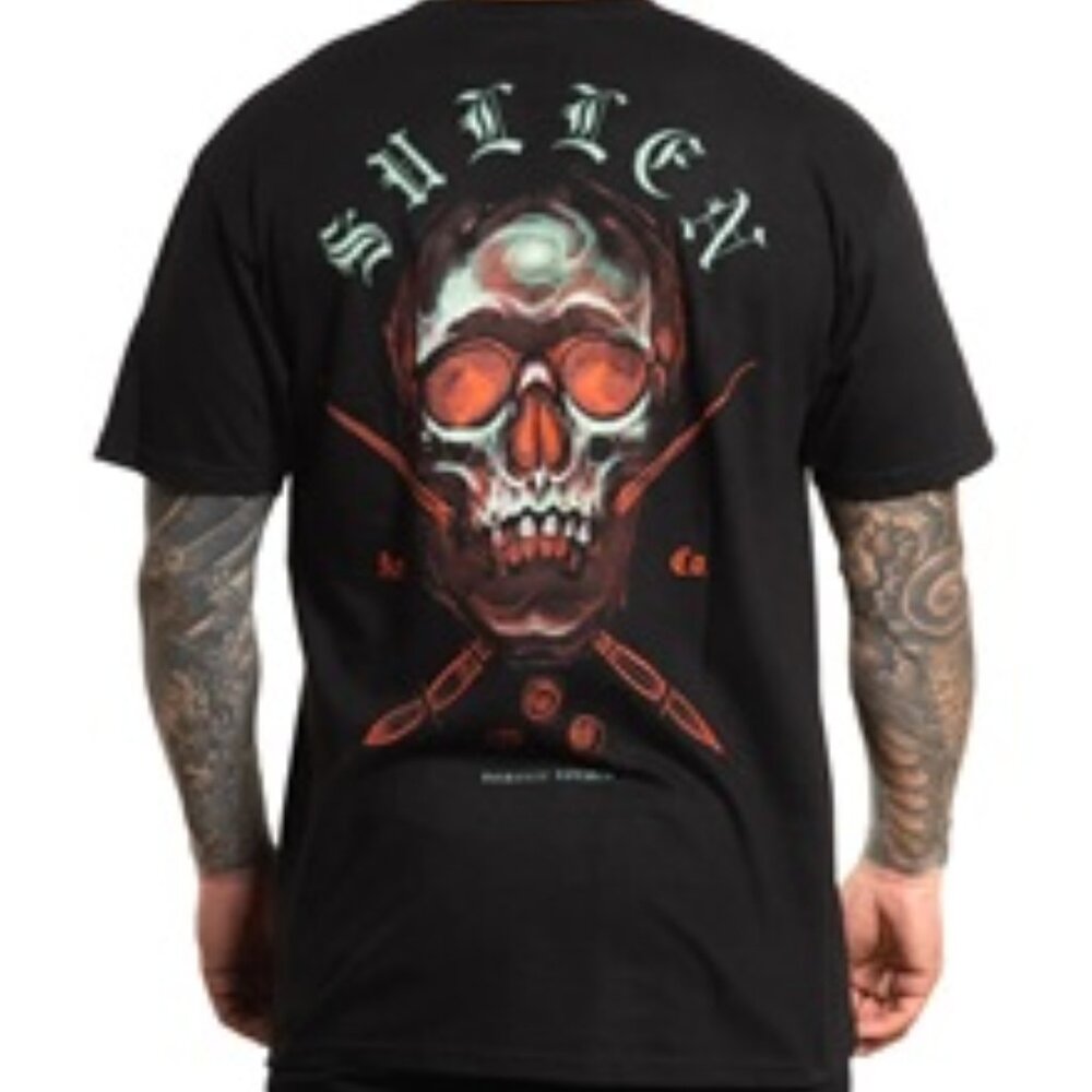 Sullen Art Collective GLOW SKULL S/S TEE - 4X